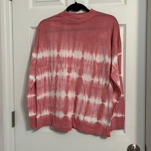 Long Sleeve Tie Dye PINK shirt